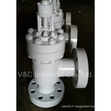 Valve flasque avec valve manuelle (Class150 ~ 600) en provenance de Chine